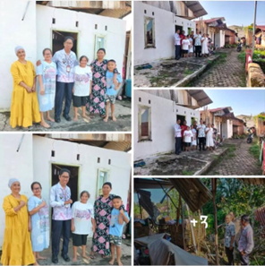 Silahturami Rumah warga RT 04 dan RT 07 dampak dari Puting beliung 16 April 2026 bismillah