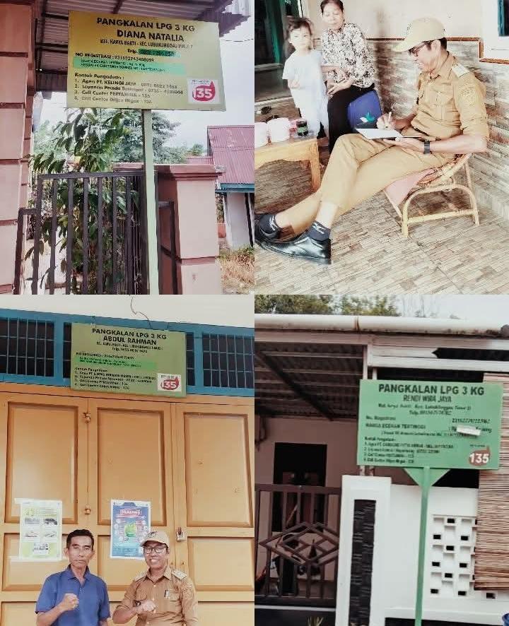 Survei kepemilikan pangkalan gas LPG 3 kg wilayah kelurahan karya bakti
14 April 2026 bismillah